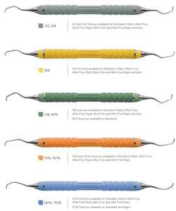 Curetas dentales manuales Gracey Premium Instrumentos quirúrgicos de cuidado dental óptimo - Product Image 1