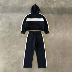 Chándal de Hombre de Felpa 100% Algodón al por Mayor, con Logotipo Personalizado Impreso, Capucha, Corte Regular, Alta Calidad, Sudadera Lisa Cómoda - Product Image 6