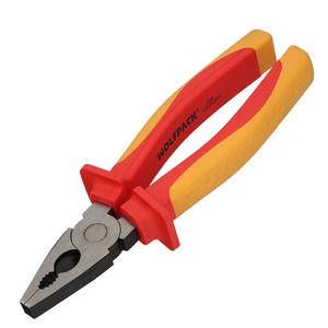 Pinze universali 200 mm. Maniglie isolate VDE 1000V. Acciaio al cromo vanadio. - Product Image 1