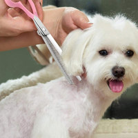Tijeras de Peluquería Canina Reutilizables de Acero Inoxidable de Alta Calidad, Ecológicas, Profesionales, Modernas y Multifuncionales