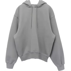 Sudadera gruesa de otoño e invierno para hombre, capucha, informal, holgada, XXS, Tops, jersey de manga larga sólido, ajuste cómodo teñido liso - Product Image 4