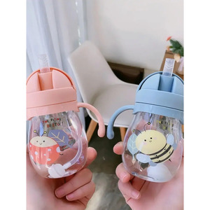 Baby Bottle, <b>Sippy</b> <b>Cup</b>, <b>Straw</b>, Handles, Toddler, Infant - Assorted Colors - Product Image 3