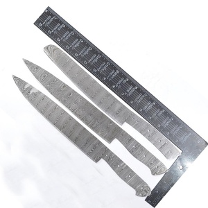 Ensemble de couteaux de chef en acier Damas faits à la main, lame pleine, service OEM ODM personnalisé de haute qualité, vente en gros, PRESTIGE BLADES - Product Image 4