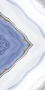 Statuario Venato Carreaux de marbre émaillé en porcelaine polie Carrelage de sol en céramique blanche 24x48 Bookmatch Carreaux muraux bleus bruts polis - Product Image 3