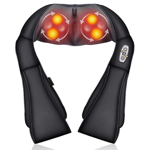 <span class=keywords><strong>Ceinture</strong></span> de massage Shiatsu à infrarouge rechargeable pour le cou et les épaules <span class=keywords><strong>Ceinture</strong></span> de massage Shitasu électrique à pétrissage 3D pour le corps - Product Image 1
