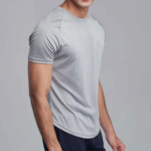 T-shirt 100% coton de haute qualité pour hommes pour le sport Fitness Yoga Streetwear haut d'entraînement respirant - Product Image 1