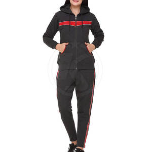 Ensemble de survêtement en Polyester à manches longues et fermeture éclair pour femme, offre spéciale, mode décontractée, dernière conception - Product Image 1