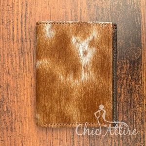 Mayorista Personalizar Cartera de Cuero de Alta Calidad RFID Bifold Tarjetero de Cuero Genuino Tarjetero para Efectivo Monedero Unisex - Product Image 1