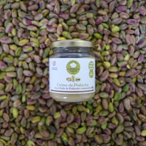 Crema Spalmabile Artigianale Francese di Pistacchio 100% Naturale, Morbida e Dolce, con Pezzi di Pistacchio, Alta Qualità - Product Image 4