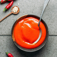 Bouteille de 190ml de SAUCE chili OEM de qualité supérieure, saveur délicieuse à prix d'usine