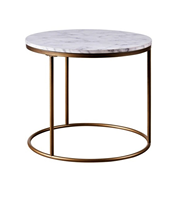 Table basse ronde en bois personnalisable de style moderne et luxueux pour salon, avec structure en métal, décorative, faite à la main, écologique