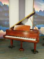 Yamahas G2 Brown High-Performance Grand Piano with Classic Design for Stage and Studio with Rich Acoustic Tone