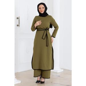 Ensemble de ceintures cousues de style décontracté Green Shepherd MSW19365-4, longueur midi, 100% polyester, coupe régulière - Product Image 1