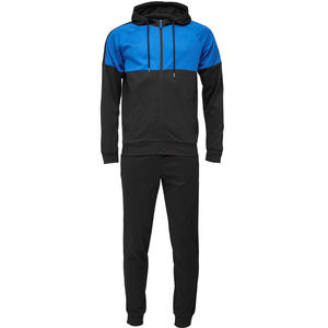 Conjunto deportivo de dos piezas para hombre, estilo casual, transpirable, personalizado, con capucha, de algodón. - Product Image 1