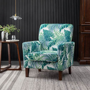 Sillón tapizado minimalista de lujo con diseño de mechones Característica reclinable cómoda para el hogar Oficina Apartamento o ocio - Product Image 1