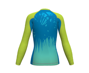 High Quality Custom Design Sublimation Printed Long Sleeve Mma Rash Guard Women Rash Guard <b>Shirts</b> - Product Image 3