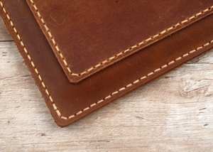 Housse pour ordinateur portable en cuir véritable de haute qualité, imperméable, pour Macbook, avec couleur et logo personnalisés, modèle LLS-0071 - Product Image 6