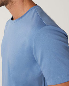 เสื้อยืดแขนสั้นผ้าคอตตอนเนื้อนุ่มแห้งเร็วไซส์ใหญ่พิเศษสำหรับผู้ชายปรับแต่งโลโก้และลายปักได้ - Product Image 3