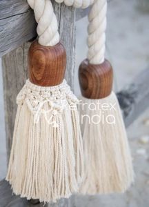 Nuevos diseños Tiebacks de algodón decorativos para el hogar en nuevos diseños por Refratex India Hecho en India - Product Image 3