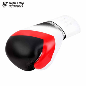 Guantes de Boxeo Personalizados al por Mayor, Sanda 8oz-16oz, Cuero PU Ecológico, Absorbe la Humedad, Equipo de Entrenamiento de Seguridad - Product Image 5