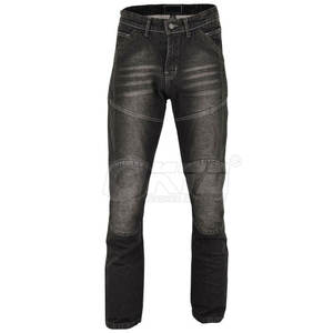 Jeans de moto en Kevlar pour hommes, vêtements décontractés de couleur unie, jeans de moto confortables pour hommes, nouvelle mode, à vendre - Product Image 5