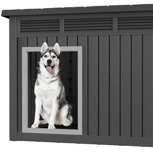 La Mejor Casa para Perros Grandes, Resistente a la Intemperie, con Techo Desmontable, Apta para Perros Pequeños/Grandes (42.8" L x 33" W x 31.5" H) - Product Image 4