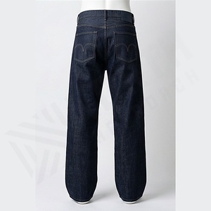 Jeans décontractés pour hommes, nouvelle mode, coupe droite, légèrement usés, séchage rapide, légers, de haute qualité, personnalisables - Product Image 2