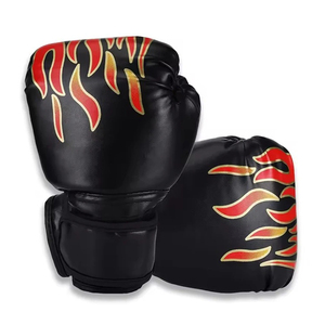 2026 nuevos guantes de boxeo para adultos de diseño simple, guantes de boxeo de cuero PU resistentes al desgarro 8oz,10oz,12oz,14oz,16oz - Product Image 3