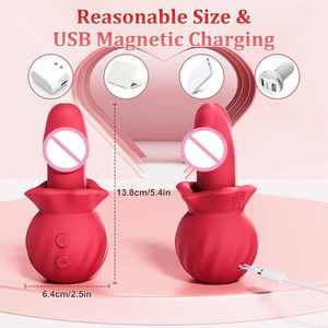 G-spot Clits anale Vagina <span class=keywords><strong>Pussy</strong></span> succhiare donne piacere sesso Dildo stimolatore giocattoli con 3 succhiare e 10 dimenarsi e 10 vibranti - Product Image 5