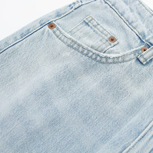 <b>Custom</b> Logo Women's 2024 New Fashion <b>Balloon</b> Fit Jeans Retro Mid-Waist Zipper Jeans OEM <b>Custom</b> Summer Fashion Women Denim Pants - Product Image 5