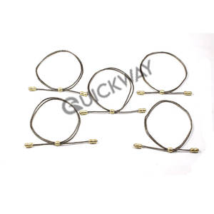 Bon marché OEM Bullion Wire Hat Cordons Vente en gros Officiers Hap Cord Meilleure qualité personnalisée par QUICK WAY INDUSTRIES - Product Image 5