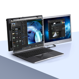 2025 nuevo Monitor portátil de alto brillo 1080P IPS para computadora portátil Plug <span class=keywords><strong>Play</strong></span> Dual Monitor Extender tipo C para computadoras portátiles de 13 "-17,3" - Product Image 1