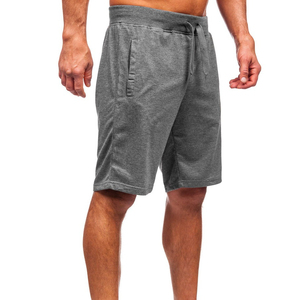 Pantalones Cortos Deportivos Casuales al por Mayor, Servicio OEM, Cintura Media, Verano, Elásticos, para Hombre, Material de Algodón, Secado Rápido - Product Image 1