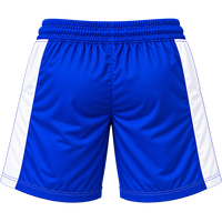 Shorts en molleton bleu royal et blanc pour homme avec logo brodé, cordon de serrage, taille élastique, décontractés, sportifs, pour l'entraînement