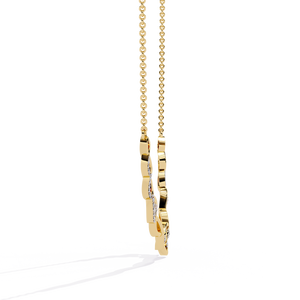 Lab Grown Diamond Necklace for Ladies 18K Gold-Beautiful and Unique Accessory - Product Image 6