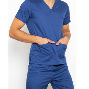 Uniformes Médicos Personalizados con Logotipo para Hombre, Uniformes de Hospital, Uniformes de Enfermería, Conjuntos de Uniformes de Enfermero para Hombre al por Mayor - Product Image 2
