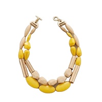 Collier à breloques en perles de verre faites à la main, haute qualité, dernier design, tendance, pour mariage, bijoux de mode chrétienne, accessoires