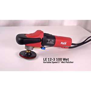 Pulidora Húmeda de 5 Pulgadas para Piedra Natural y Concreto, Velocidad Variable, con Fuente de Alimentación Eléctrica/a Batería, para Pulir Pisos de Automóviles - Product Image 2