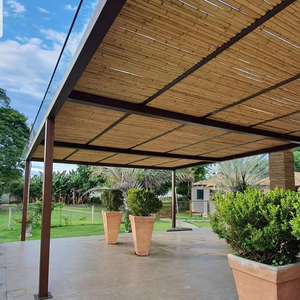 PANEL DE ESFERA DE BAMBÚ DURADERO/LOOK NATURAL/HECHO A MANO/HECHO EN VIETNAM - Product Image 3