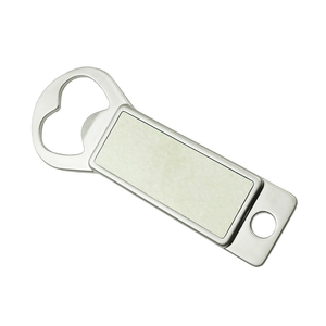 Abrebotellas de acero inoxidable personalizado, abridor de llavero de acero inoxidable ecológico, herramienta de cocina para Bar - Product Image 1