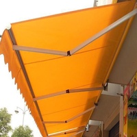 Pare-soleil d'extérieur, auvent latéral rétractable automatique, auvent roulant en aluminium, auvent de porte