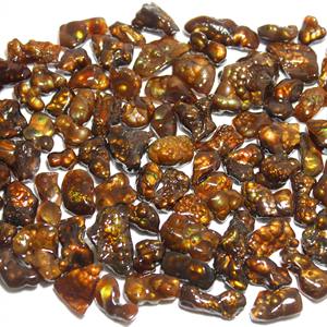 Lote de 93 piezas Ágata de fuego Natural mexicana, cabujones rugosos, precio al por mayor - Product Image 1