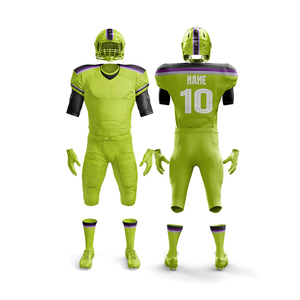 Meilleure qualité Design personnalisé Nouvel arrivage Maillot de rugby respirant Uniforme de football américain Ensemble de maillots de football américain par sublimation - Product Image 5