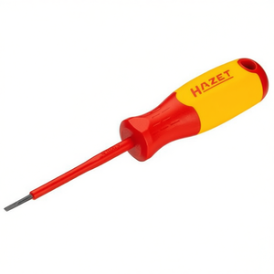 Hazet Protective Insulated Slot <b>Screwdriver</b> for Electricians - Product Image 3