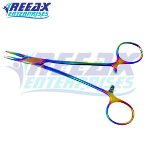 REEAX ENTERPRISES Portaagujas estándar de calidad superior Tarifa al por mayor Mejor material Base de acero inoxidable Instrumentos quirúrgicos - Product Image 3