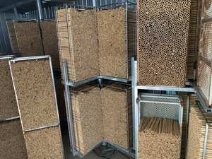 Pailles en bambou pour fête, faveurs, mariage, pailles à boire en bambou biodégradables écologiques peuvent être personnalisées - Product Image 3