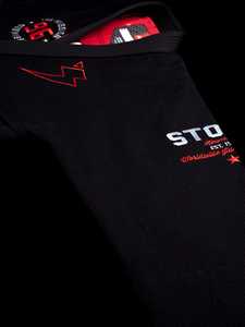 Dernier modèle 2002 Unisexe Arts martiaux Kimono de Jiu-Jitsu Brésilien (BJJ) de haute qualité Stealth Black Storm, personnalisable - Product Image 4