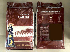 ARROZ JAPONÉS PARA SUSHI RIZ BLUESILK NUEVA COSECHA, ARROZ DE GRANO CORTO, ARROZ JAPONICA PARA EXPORTACIÓN KOSHIHIKARI 1kg 5kg 10kg BOLSA SAKURA - Product Image 2