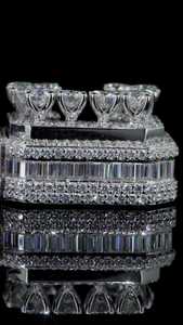 จี้เงินแท้ 925 สลักชื่อแนวตั้ง ประดับเพชรโมอิสซาไนต์ VVS แบบ Iced Out สไตล์ฮิปฮอป สำหรับงานปาร์ตี้ - Product Image 3