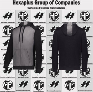 Sweats à capuche personnalisés 100% coton 320 grammes hommes sweat survêtement de haute qualité en gros poids lourd sweats à capuche en vrac pour l'impression - Product Image 5
